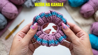 Modne Szydełkowe Scrunchie: Najlepszy Projekt Na Szydełko Dla Każdego! #739