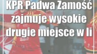 KPR Padwa Zamość zajmuje wysokie drugie miejsce w lidze