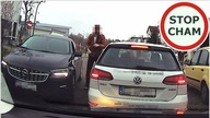 Szarpanina na zwężeniu jezdni #792 Wasze Filmy