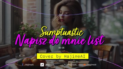 #Sumptuastic - Napisz do mnie list cover by HajimeAI #ai #music #aicovers #aibeats