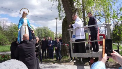 Kapliczka gietrzwałdzka w Jaworznie