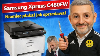 Samsung Xpress C480FW ,Niemiec płakał jak sprzedawał