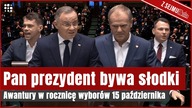 Awantury w sejmie w rocznicę wyborów 15 października (DUDA, TUSK, ŻUKOWSKA, MENTZEN) | Gazeta.pl