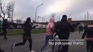 Atak Policji na pokojowy marsz