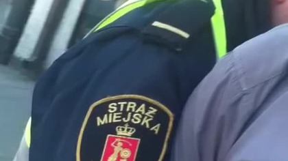 Interwęcja naszej kochanej straży miejskiej