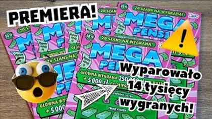Zdrapki Lotto  Wznowienie zdrapki MEGA PENSJA!  Jest lepiej niż myślałem! 