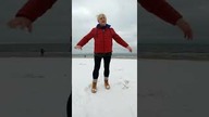 Fantastyczny Śnieg na plaży