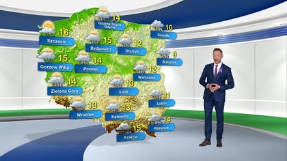 Prognoza pogody na TVN Meteo (22. 04. 2022)