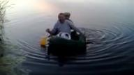 Nowoczesny ponton