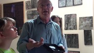 18. 05. 2024 Prof.  Krzysztof Szwagrzyk na wystawie CHWALCIE ŁĄKI UMAJONE...  ŁĄCZKA w Galerii WIEŻA