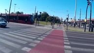 Agresywny pasażer dostawczaka