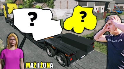 KUPIŁEM CIĄGNIK W TAJEMNICY PRZED WIKTORIĄ DOSTALIŚMY MASZYNY NA TESTYMĄŻ I ŻONA56