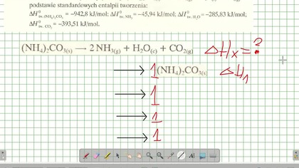 1. 59 Operon 3 Entalpia Standardowa (NH4)2CO32NH3+H2O+CO2 ff