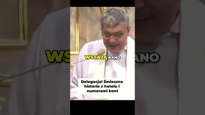 Delegacja! Śmieszna historia z hotelu i numerami kont #pawlukiewicz