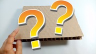 Zobacz, co zrobiłam z tego kawałka kartonu! Recykling. DIY