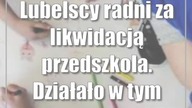 Lubelscy radni za likwidacją przedszkola.  Działało w tym miejscu ponad 50 lat