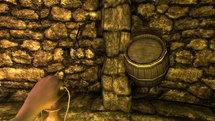 Amnesia The Dark Descent: The wall that EATS everything!! [Glitch]