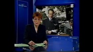 Program Drugi - 4 bloki reklamowe, Słowo na niedzielę, zapowiedzi, Panorama, ident oraz studio.  07.
