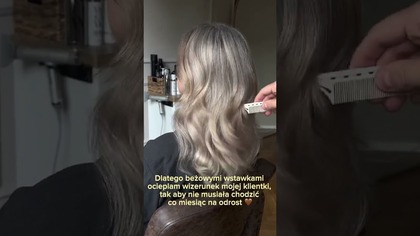 GREY/ BEIGE HAIR #BLENDOWANIESIWIZNY #BLENDOWANIESIWYCHWLOSOW #GREYBLEND #GREYBLENDINGHAIR #greyhair