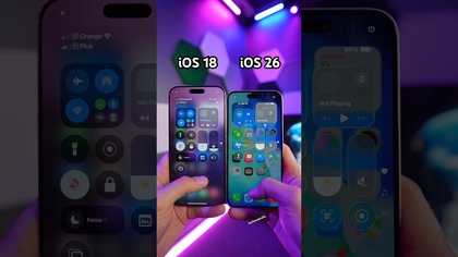 iOS 18 vs iOS 26