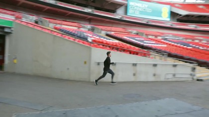 Wembley Arch z innej perspektywy