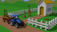 Tractor For Kids - Formation and Uses | Tractors and other fairy tales - song | Bajka Traktor