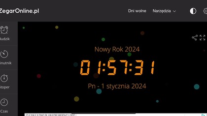 Odliczanie do Nowego Roku 2024
