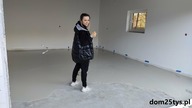 COŚ POSZŁO CHYBA NIE TAK  | SAMOPOZIOM W GARAŻU BEZ POZWOLENIA #domza25tysięcy