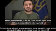 Zełenski postradał zmysły: wzywa NATO do bombardowania Rosji bronią jądrową.