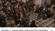 a tymczasem na mszy na Jasnej Górze....