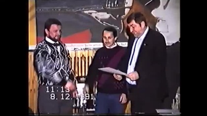 Mistrzostwa PZHGP Oddziału Kamienna Góra rozdanie nagród 1991 r.