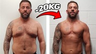 OJCIEC SCHUDŁ 20 KG W ZALEDWIE 3 MIESIĄCE! *niesamowita przemiana*