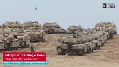 Zatrzymać masakrę w Gazie.  Klucz mają Stany Zjednoczone [KS Info]
