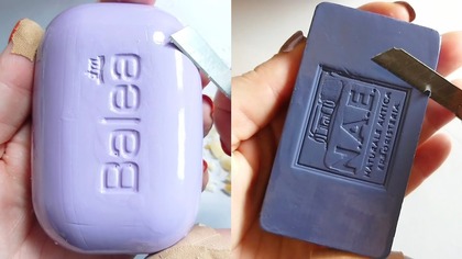 Soap Carving ASMR Relaxing Sounds no talking Satisfying ASMR Video