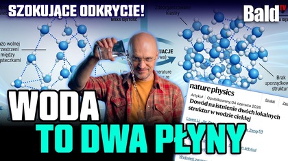 Szok! Woda to 2 substancje, które ciągle ze sobą walczą - Nowe Odkrycie!