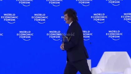LEWACTWO WGNIECIONE W ZIEMIĘ! NAJLEPSZY WYKŁAD JAVIERA MILEI W DAVOS!