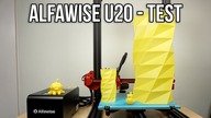 Test Taniej Drukarki 3D o Wielkim Polu Roboczym! - Alfawise U20 - DrukArtki #10