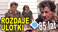 85-letnia staruszka ROZDAJE ULOTKI, żeby przeżyć.  Jej słowa ŁAMIĄ SERCE...