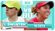 ŚWIĄTEK VS KEYS NA ŻYWO - WTA1000 W MADRYCIE - 30. 04. 2025r.