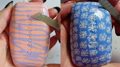 Soap Carving ASMR Relaxing Sounds no talking Satisfying ASMR Video #soapcarving #carvingsoap #sovun