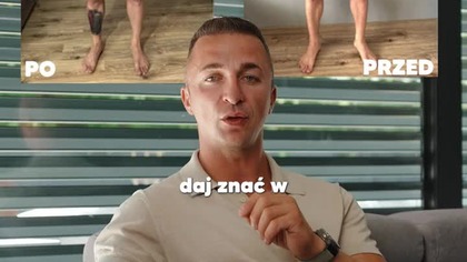 Ile kilogramów dzieli te dwa zdjęcia? Historia Krzysztofa