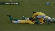 Lechia Zielona Góra - GKP Gorzów Wlkp.  - bramki - 2:1 - kwiecień 2007r.