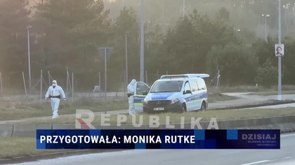 Niemcy podrzucają Polsce migranta w kombinezonie