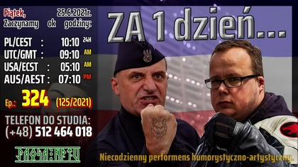 ZA 1 DZIEŃ (25.06.2021)
