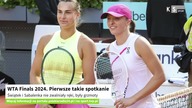 Pierwsze takie spotkanie.  Świątek i Sabalenka nie zwalniały ręki, były grzmoty [KS Sport]