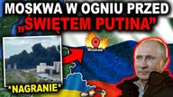 OGROMNY POŻAR W MOSKWIE - rządowy budynek blisko ognia (WOJNA UKRAINA ROSJA)