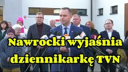 Karol Nawrocki wyjaśnia dziennikarkę TVN! Posłuchaj!