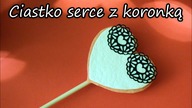 DIY: Ciastko serce z koronką |Walentynki polymer clay