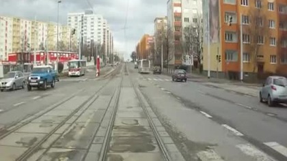 A tramwajem jeździ się tak!