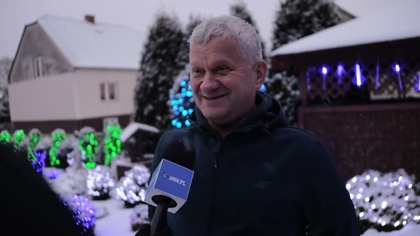 Najbardziej świąteczna posesja w Jaworznie? Ogród państwa Filar robi furorę